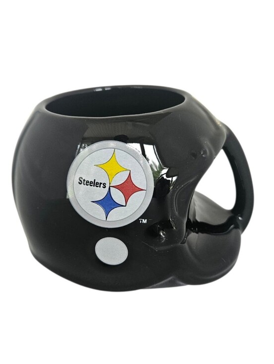 Sports Concepts collectible Other - Vintage 1986 Pittsburgh Steelers Football Helmet 3D Ceramic Coffee Mug NFL Sport